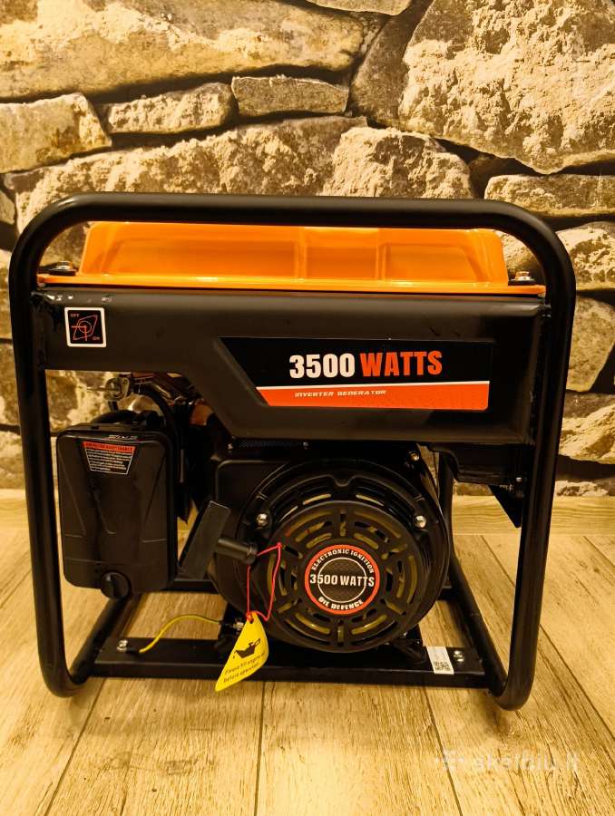 Inverterinis benzininis generatorius 3.2kw / 3.5kw - nuotraukos Nr. 2