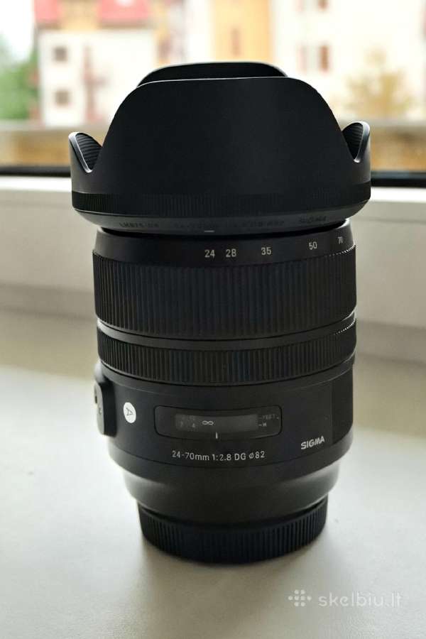 Sigma 24-70mm f2.8 objektyvas Canon sistemai - nuotraukos Nr. 4