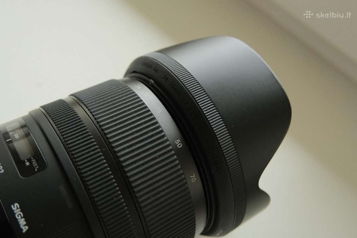 Sigma 24-70mm f2.8 objektyvas Canon sistemai - nuotraukos Nr. 6
