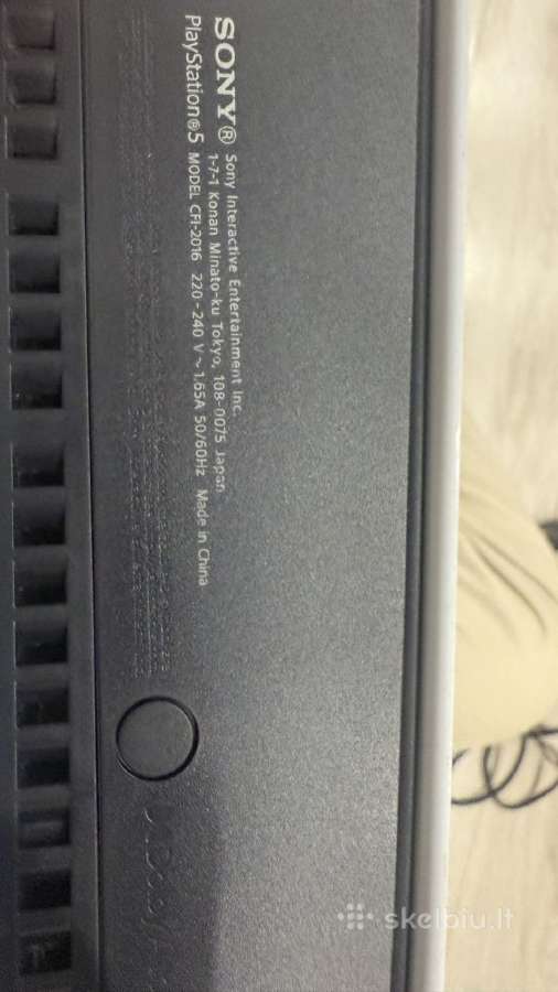 Sony Playstation 5 slim 1tb Disc Edition - nuotraukos Nr. 6