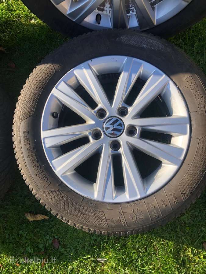VW r16 ratlankiai su padangom - nuotraukos Nr. 2