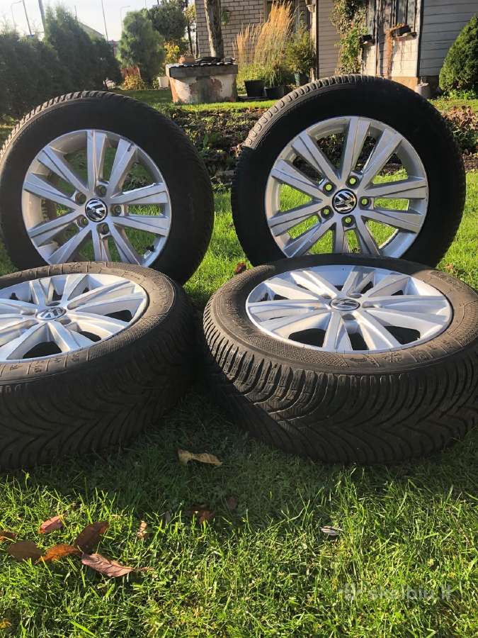 VW r16 ratlankiai su padangom - nuotraukos Nr. 4