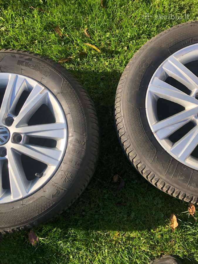 VW r16 ratlankiai su padangom - nuotraukos Nr. 5