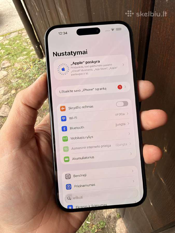 iPhone 16 Plus Naujas 1 Krovimo Ciklas - nuotraukos Nr. 5