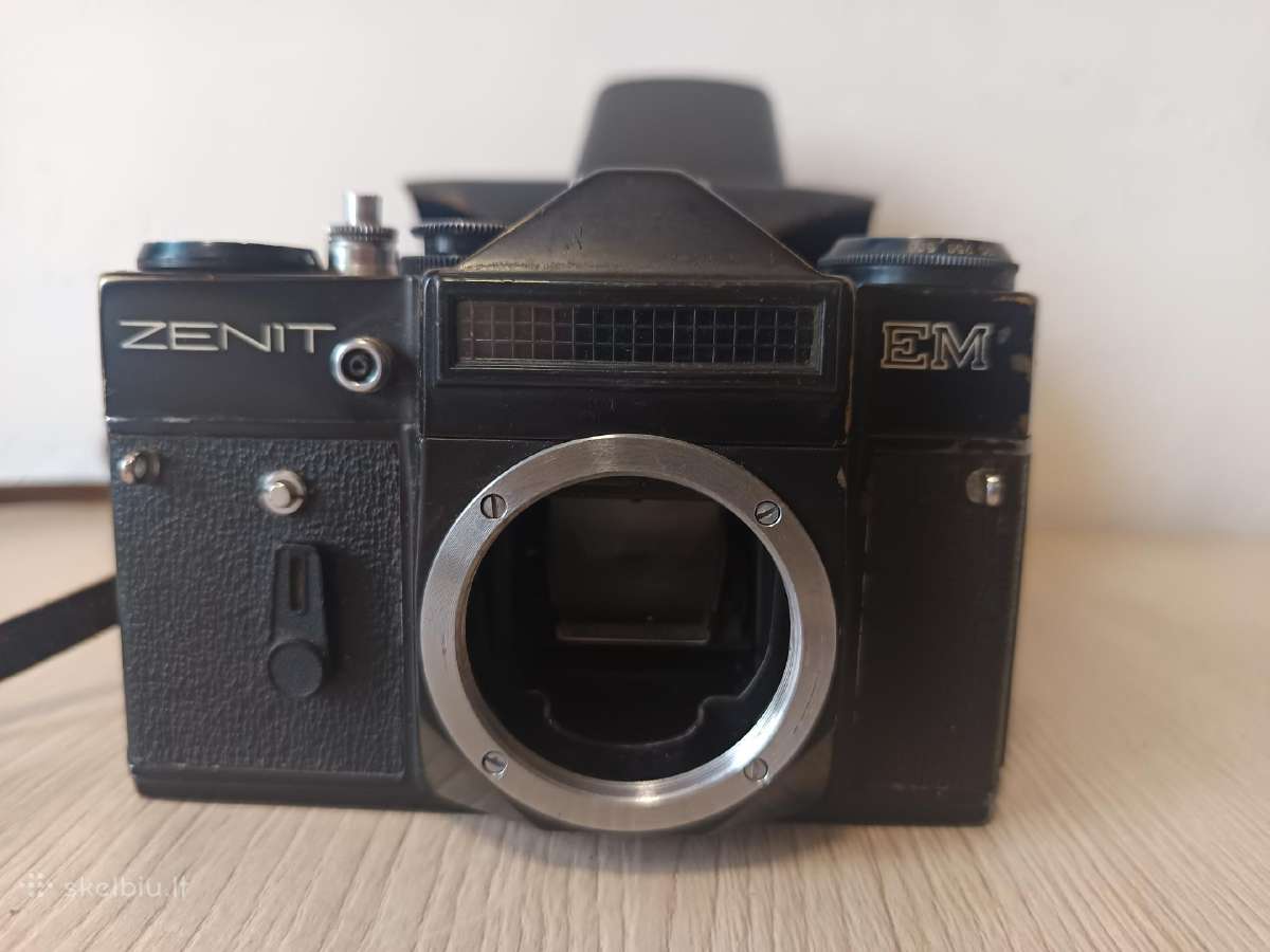Objektyvas Era 6m ir fotoaparatas Zenit Em ir kiti - nuotraukos Nr. 3