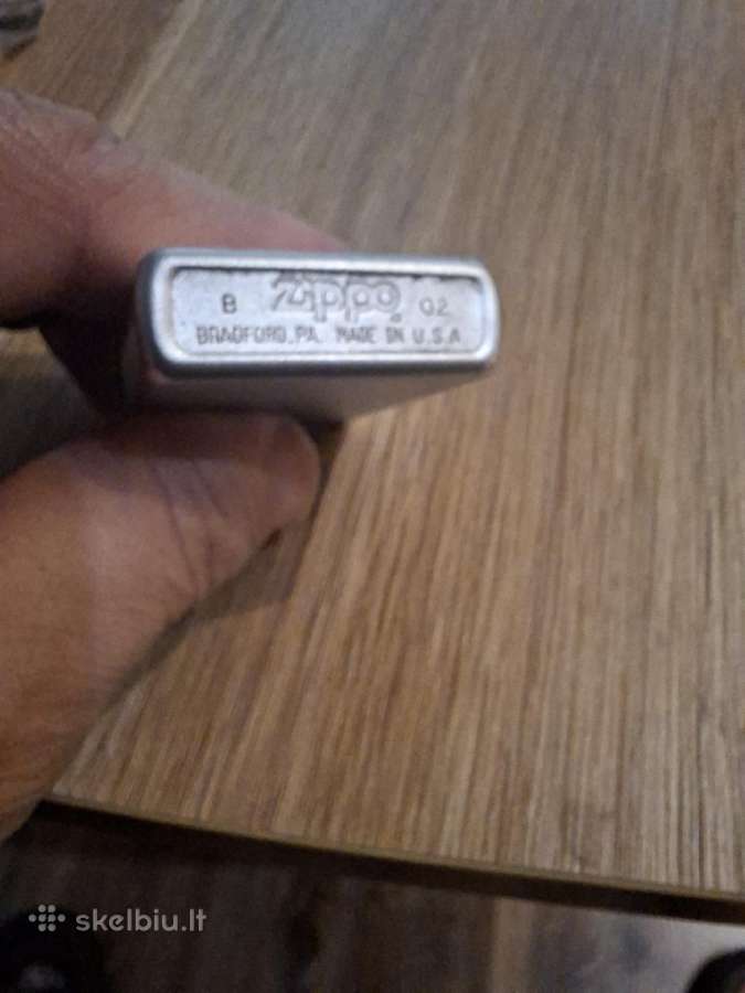 Originalus zippo Žiebtuvėlis. 2002m. - nuotraukos Nr. 2