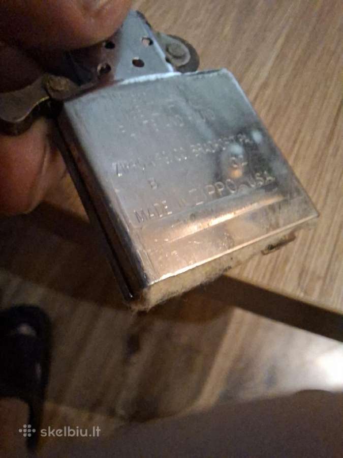 Originalus zippo Žiebtuvėlis. 2002m. - nuotraukos Nr. 3