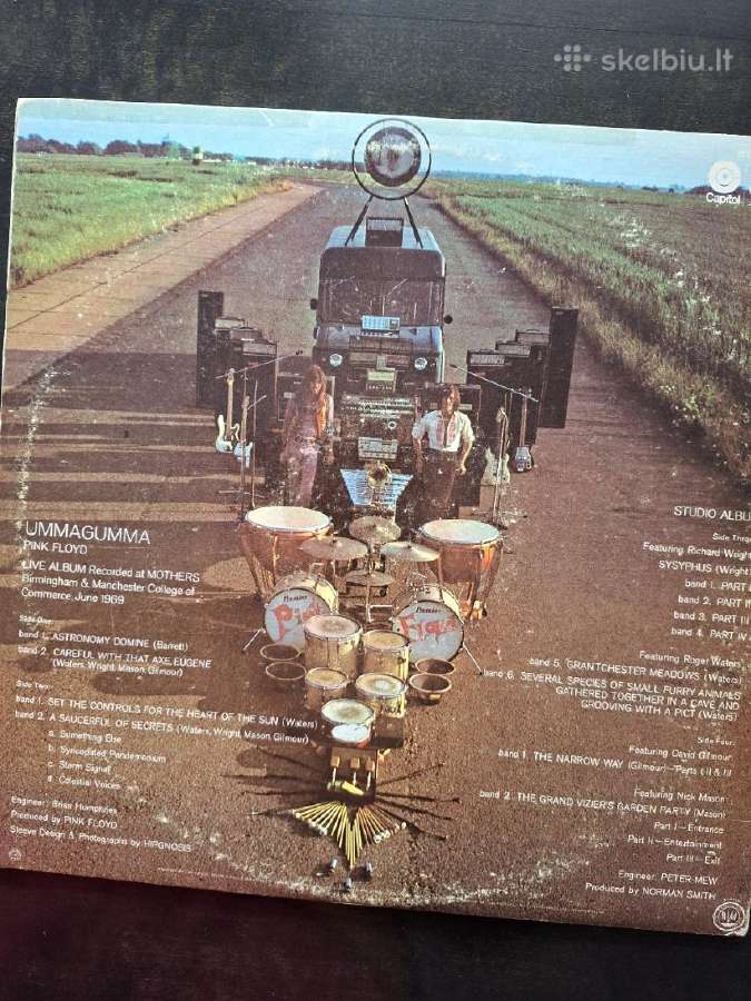 Pink Floyd 1969 "Ummagumma" 2 Lp - nuotraukos Nr. 3