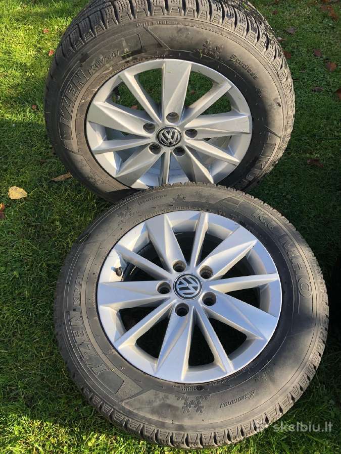 Parduodami VW r15 ratlankiai su padangom - nuotraukos Nr. 3