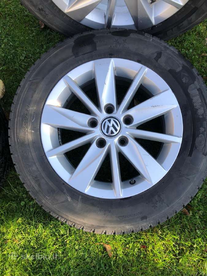 Parduodami VW r15 ratlankiai su padangom - nuotraukos Nr. 4
