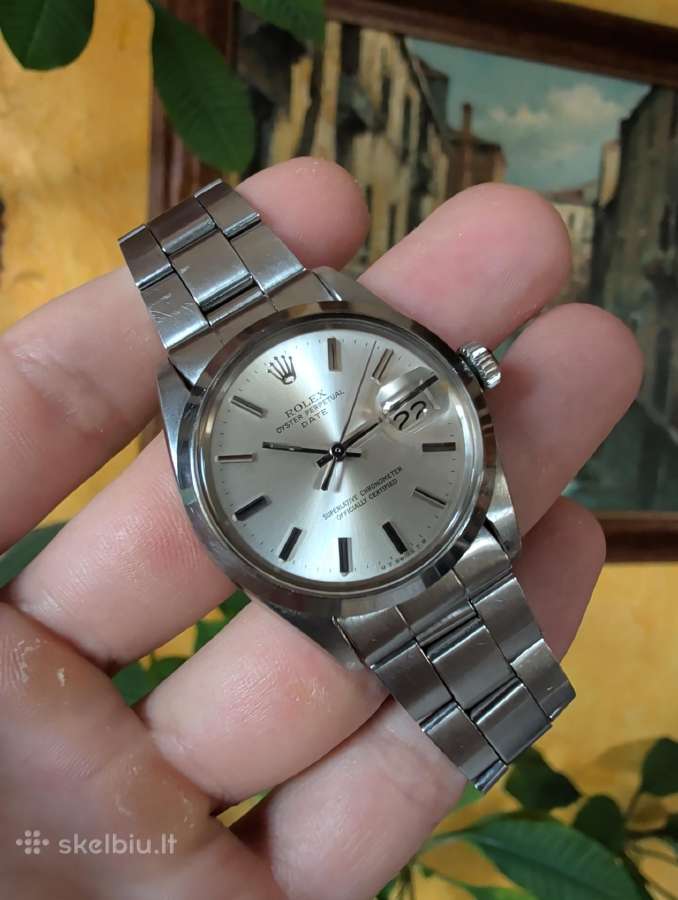 Rolex Oyster Perpetual Date 1500 (1970 m.) - nuotraukos Nr. 2