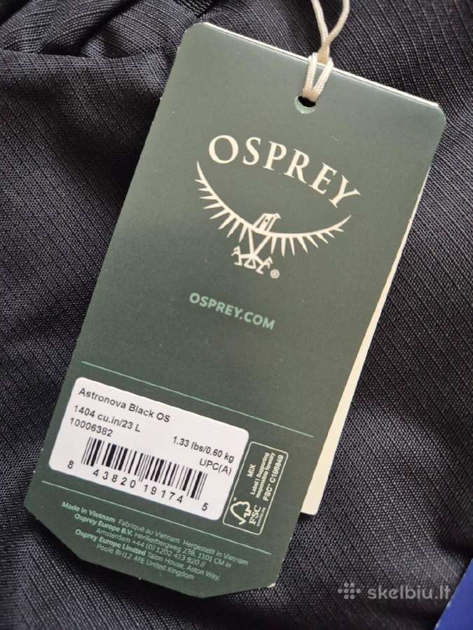 Kuprinė Osprey Astronova Daypack 23 l - nuotraukos Nr. 12