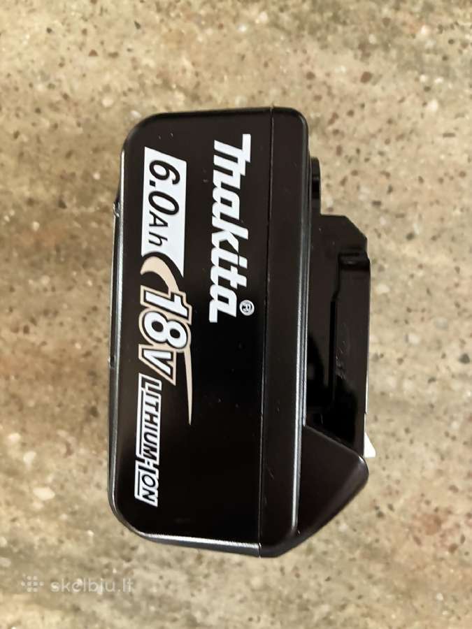 Parduodamos Makita 18v 6.0ah Li-ion - nuotraukos Nr. 6