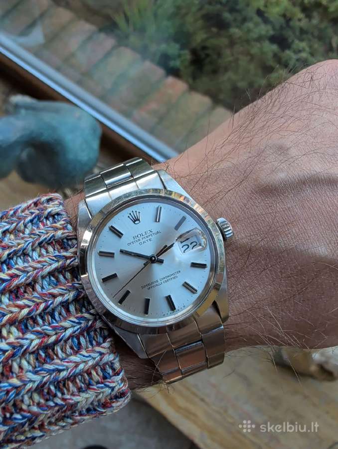 Rolex Oyster Perpetual Date 1500 (1970 m.) - nuotraukos Nr. 3