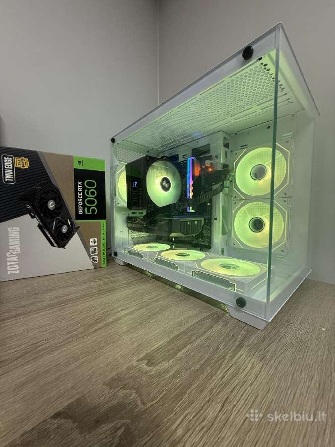 Ryzen 5 am5 ddr5 rtx 5060 m2 PVM sf 24men garanti - nuotraukos Nr. 2
