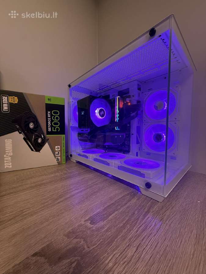 Ryzen 5 am5 ddr5 rtx 5060 m2 PVM sf 24men garanti - nuotraukos Nr. 3