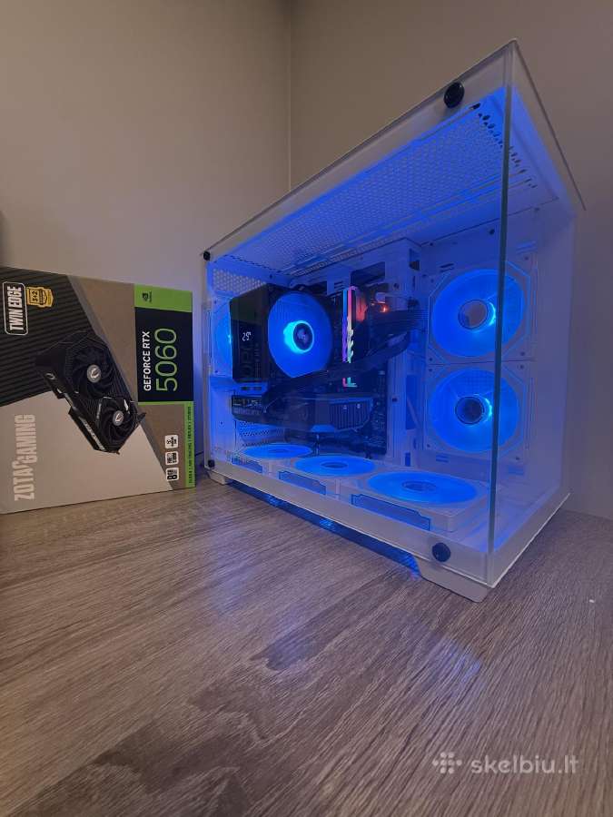 Ryzen 5 am5 ddr5 rtx 5060 m2 PVM sf 24men garanti - nuotraukos Nr. 4