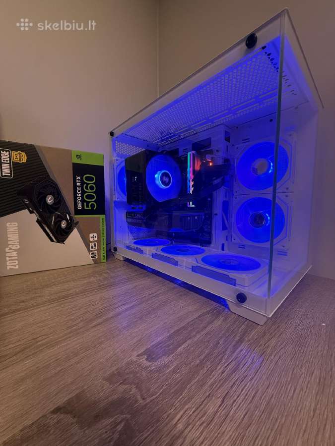 Ryzen 5 am5 ddr5 rtx 5060 m2 PVM sf 24men garanti - nuotraukos Nr. 7