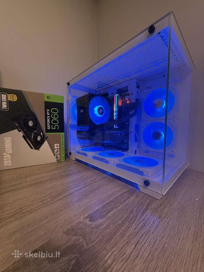 Ryzen 5 am5 ddr5 rtx 5060 m2 PVM sf 24men garanti - nuotraukos Nr. 8