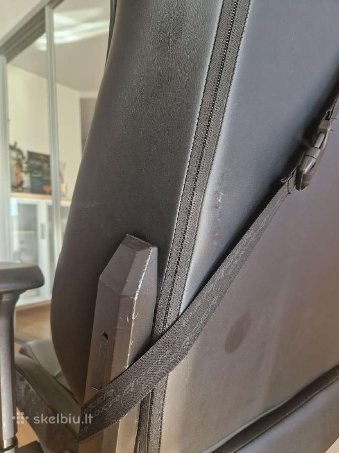 Dxracer žaidimų kėdė, juoda, su pagalvėmis - nuotraukos Nr. 5