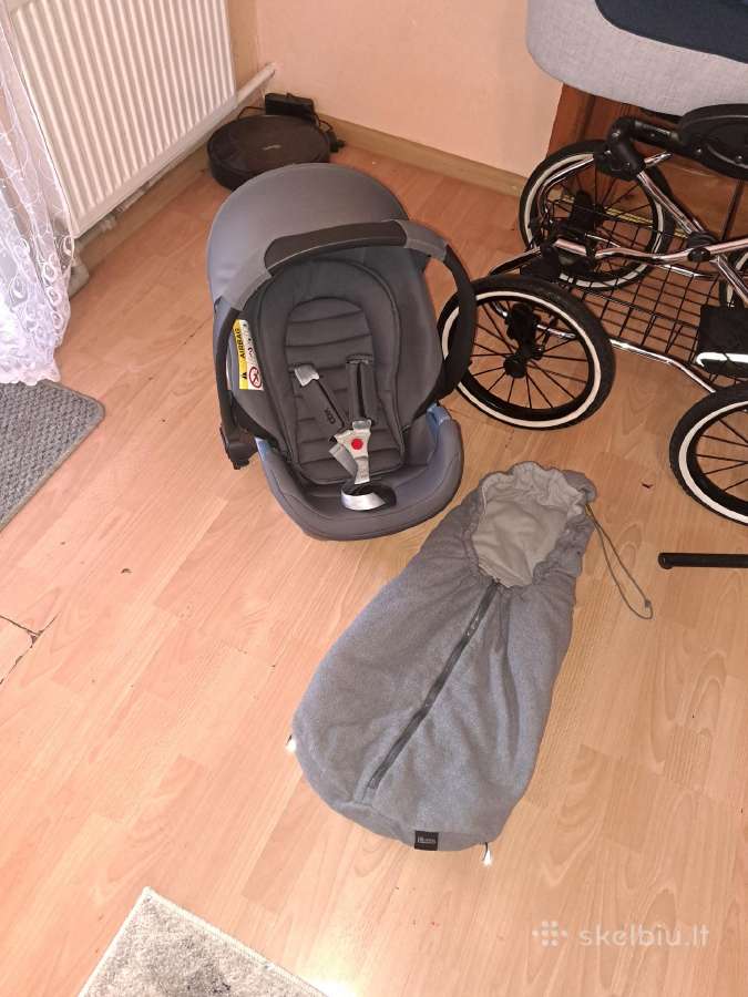 Klasikinis vaikiškas vežimėlis 3in1 Navington Cara - nuotraukos Nr. 8