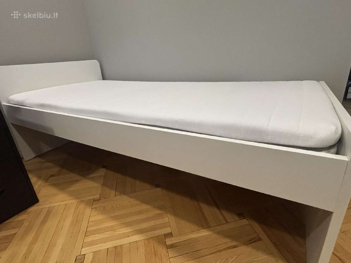 Ikea lova su čiužiniu - nuotraukos Nr. 2