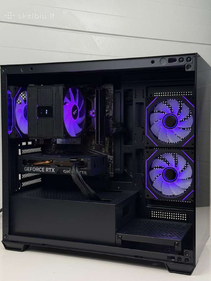 Stacionarus Kompiuteris Rtx 4060 Ryzen 5 16gb 1tb - nuotraukos Nr. 8