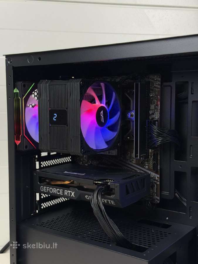 Stacionarus Kompiuteris Rtx 4060 Ryzen 5 16gb 1tb - nuotraukos Nr. 11