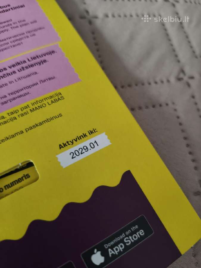 Gražus numeriai, Lengvi VIP Numeriai, 120 GB 5G - nuotraukos Nr. 2