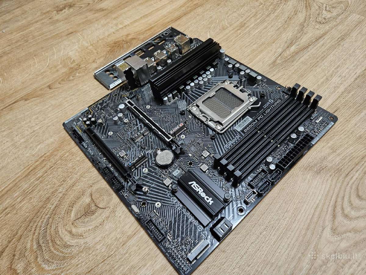 Asrock B650m Pg Lightning - nuotraukos Nr. 2
