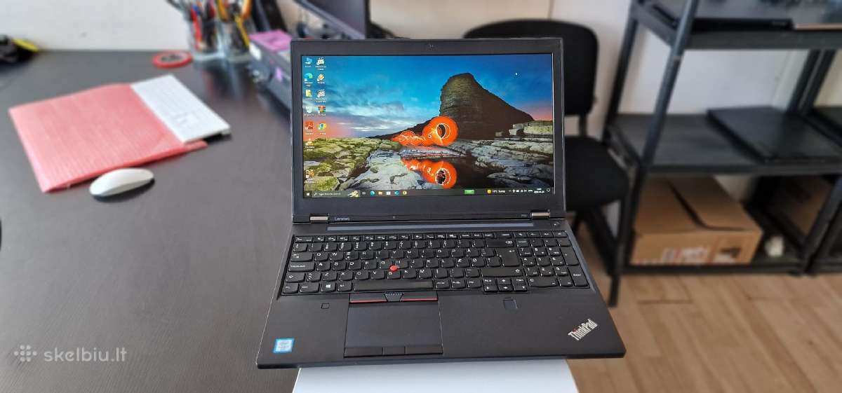 Lenovo P50, i7, 16gb, Quadro Nvdia M1000 4G - nuotraukos Nr. 2