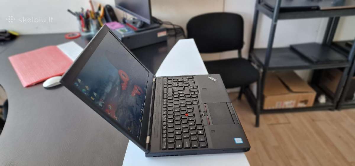Lenovo P50, i7, 16gb, Quadro Nvdia M1000 4G - nuotraukos Nr. 4