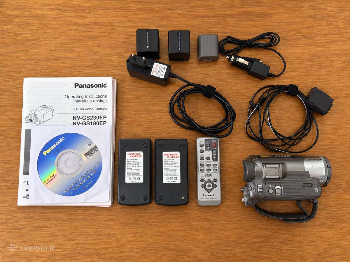 Panasonic Minidv kamera + Startech Firewire korta - nuotraukos Nr. 5