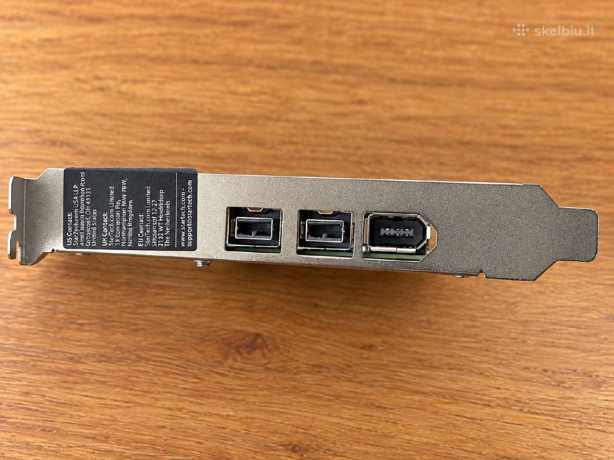 Panasonic Minidv kamera + Startech Firewire korta - nuotraukos Nr. 13