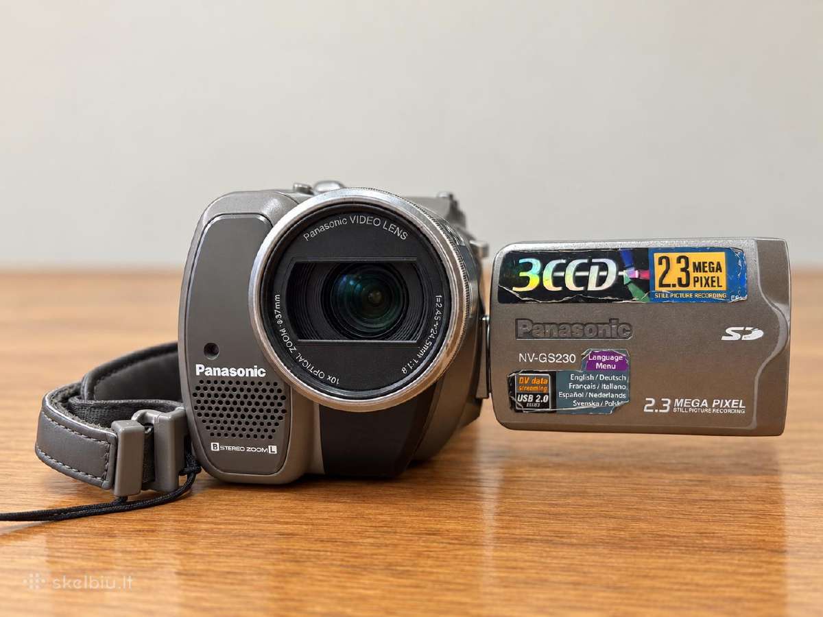 Panasonic Minidv kamera + Startech Firewire korta - nuotraukos Nr. 4