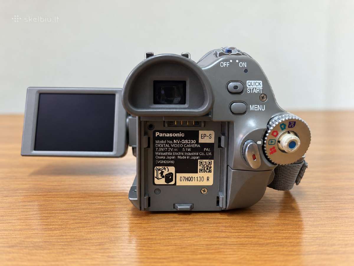Panasonic Minidv kamera + Startech Firewire korta - nuotraukos Nr. 3