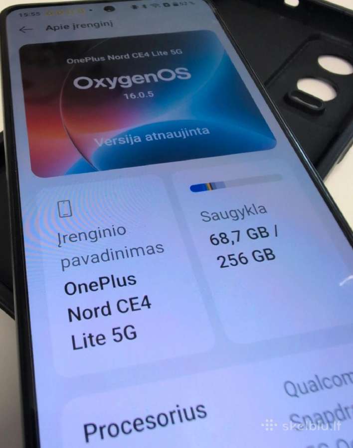 Oneplus 5G telefonas su garantija - nuotraukos Nr. 6