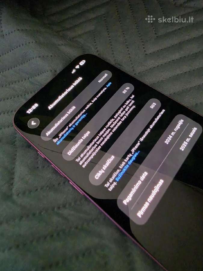 iPhone 16 plus - nuotraukos Nr. 8