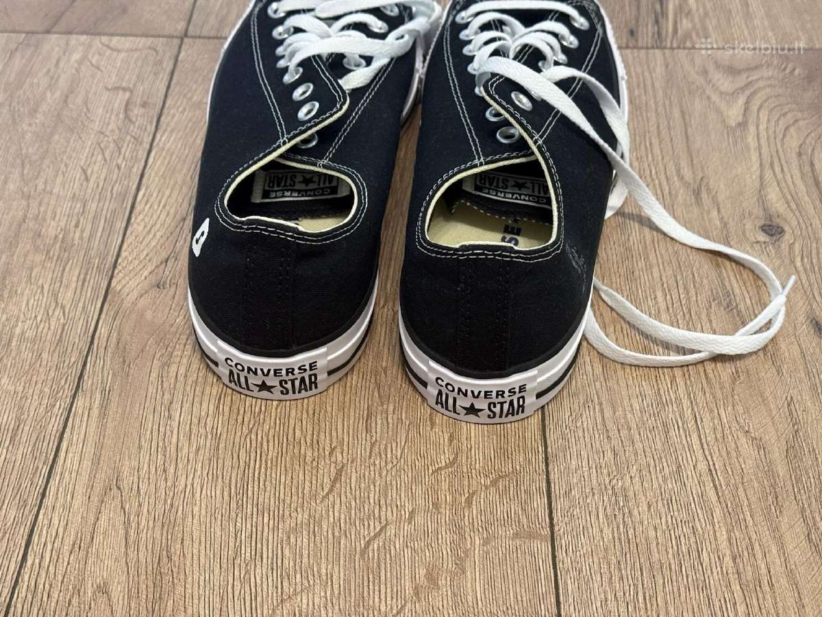 Converse Chuck Taylor All Star Ox juodi kedai, 45 - nuotraukos Nr. 6