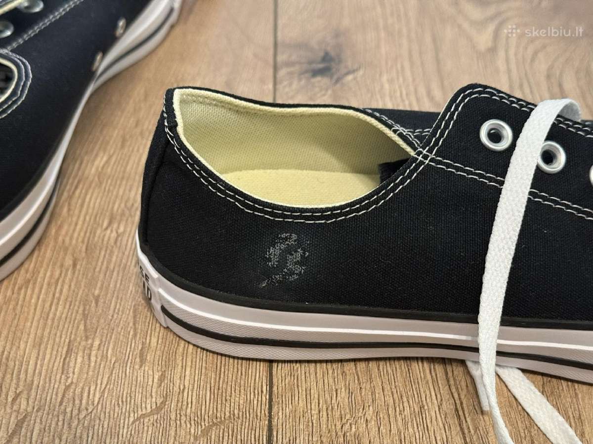 Converse Chuck Taylor All Star Ox juodi kedai, 45 - nuotraukos Nr. 5