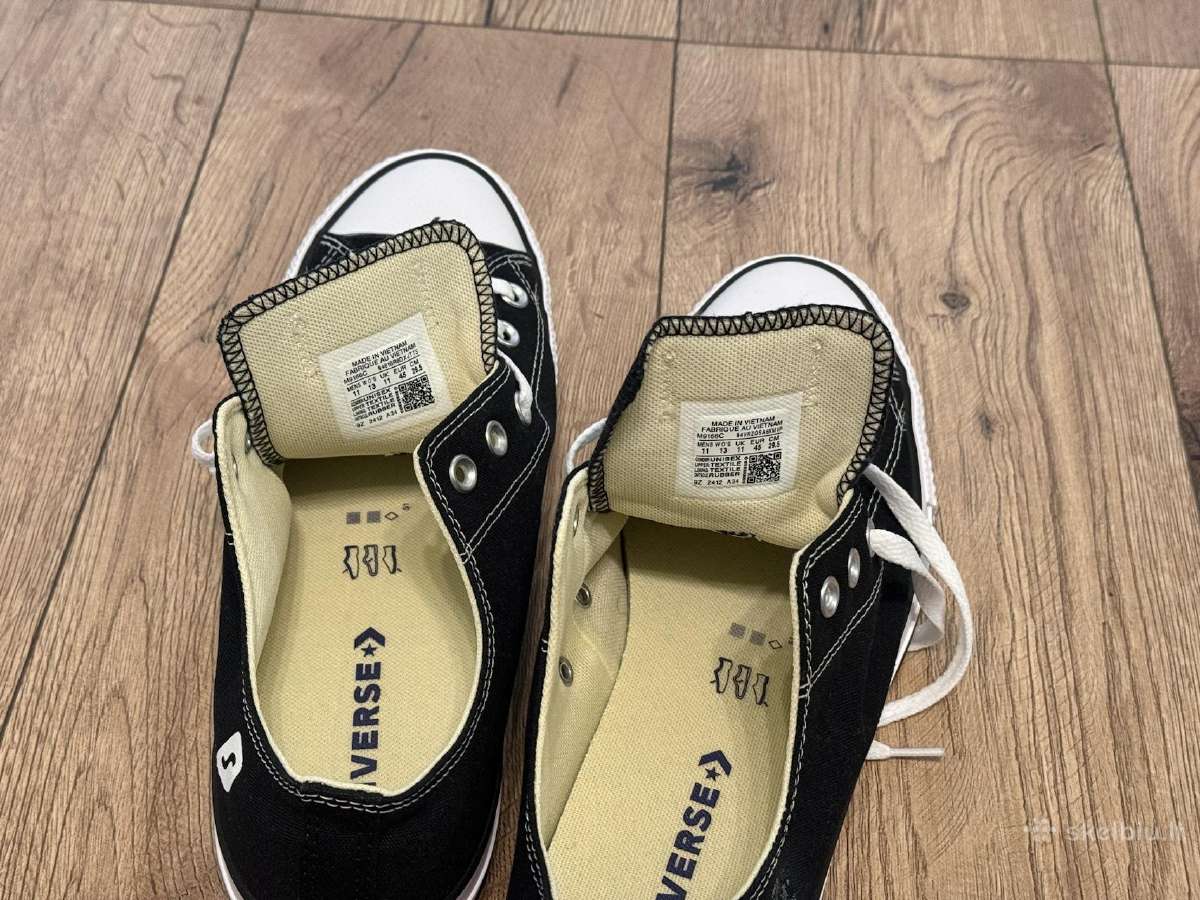 Converse Chuck Taylor All Star Ox juodi kedai, 45 - nuotraukos Nr. 10