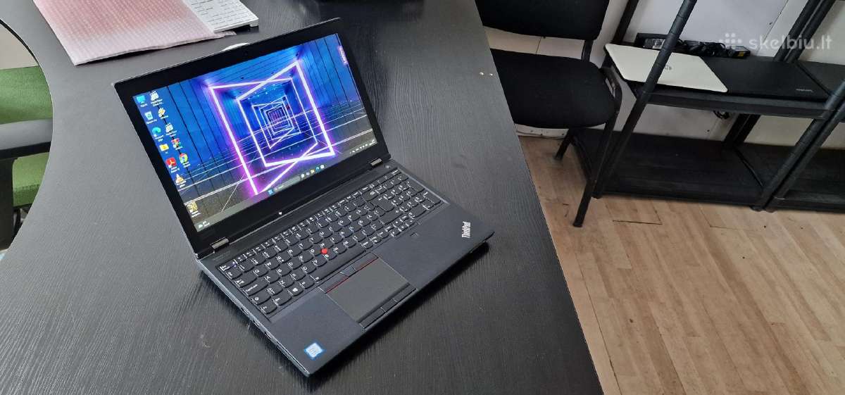 Lenovo P53, i7, 16gb, 512, Nvdia T1000 4G - nuotraukos Nr. 2