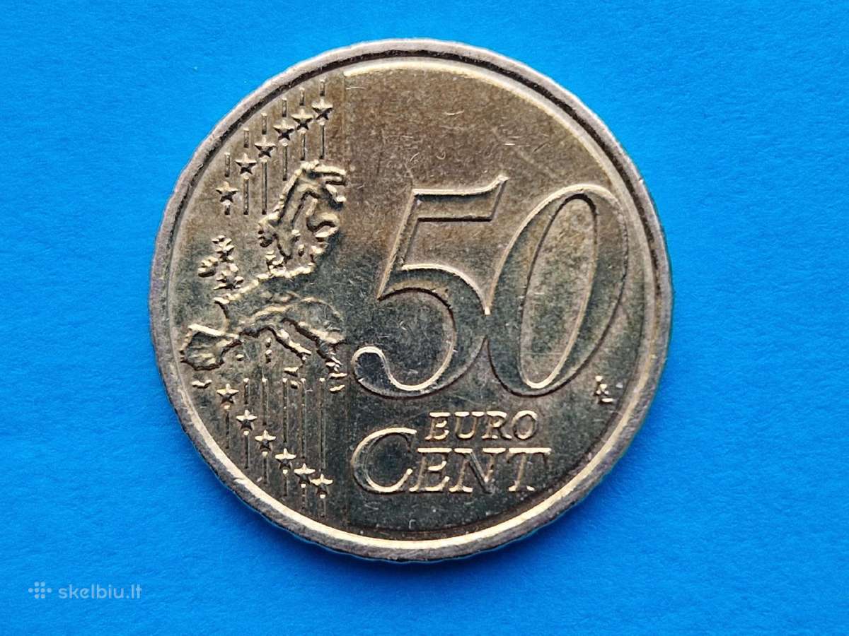 Maltos 50 ct. nominalo moneta 2021 m. - nuotraukos Nr. 2