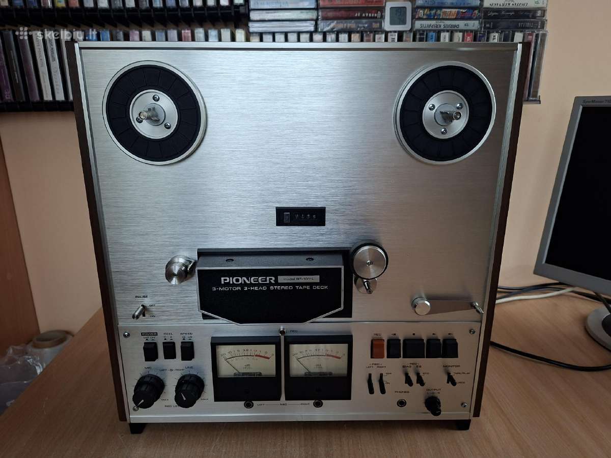 Juostinis magnetofonas Pioneer Rt-1011l - nuotraukos Nr. 3