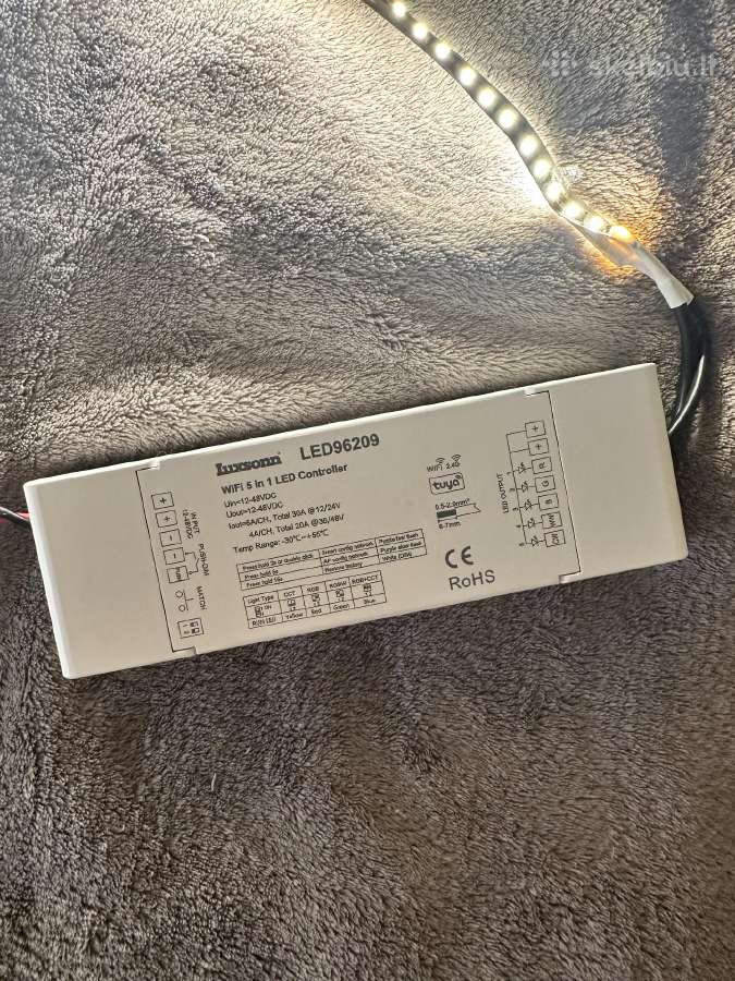 LED juostos komplektas - nuotraukos Nr. 7
