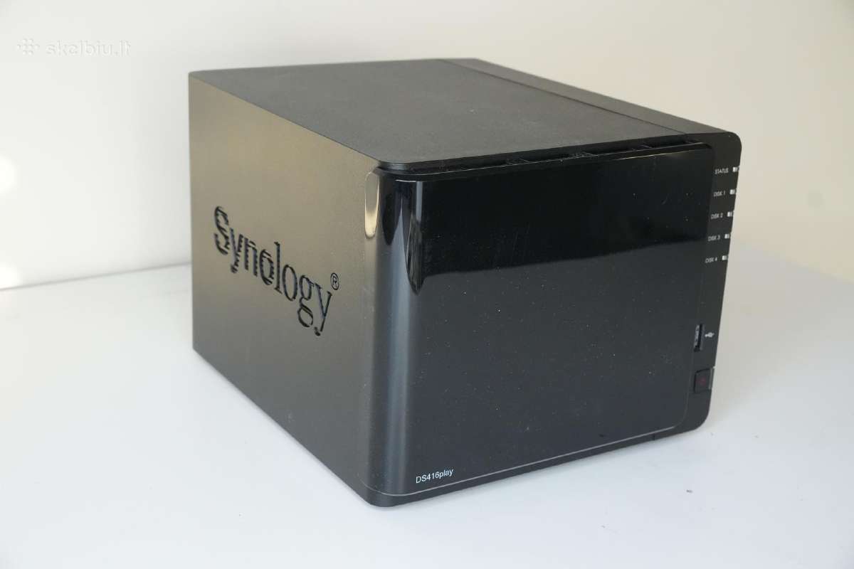 Synolygy Ds416play Nas Serveris 8tb - nuotraukos Nr. 2