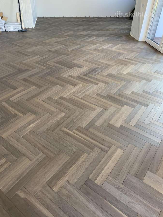 Medinio Parketo Klojimas – Šiauliai Ir Aplink - nuotraukos Nr. 5