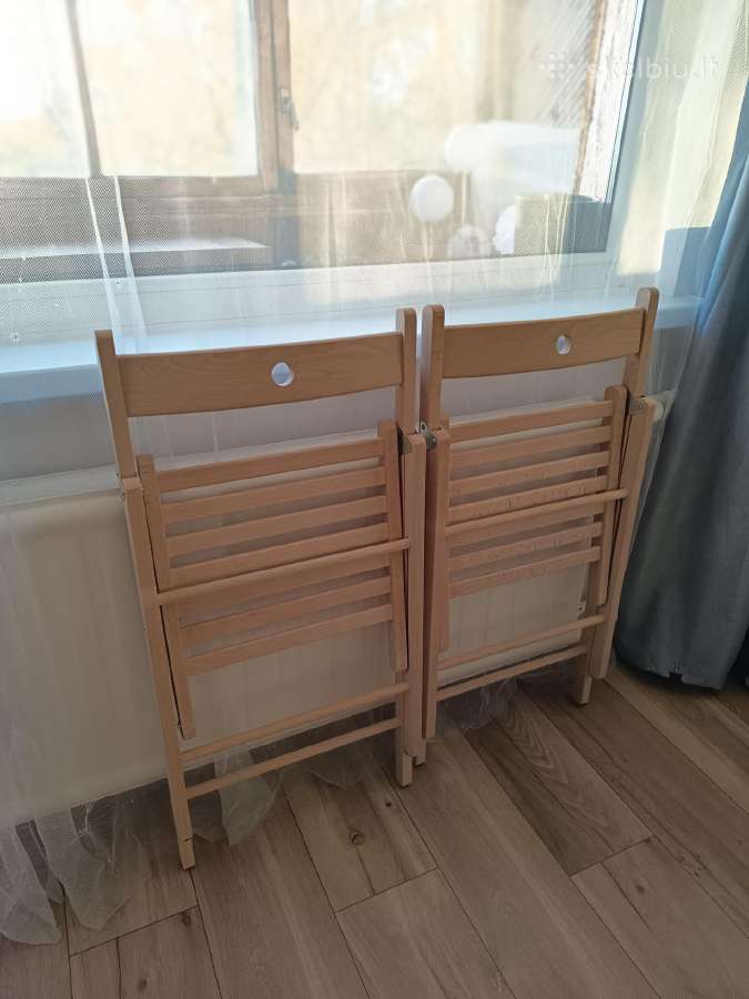 2vnt Ikea Frosvi sulankstomos kėdės - nuotraukos Nr. 2