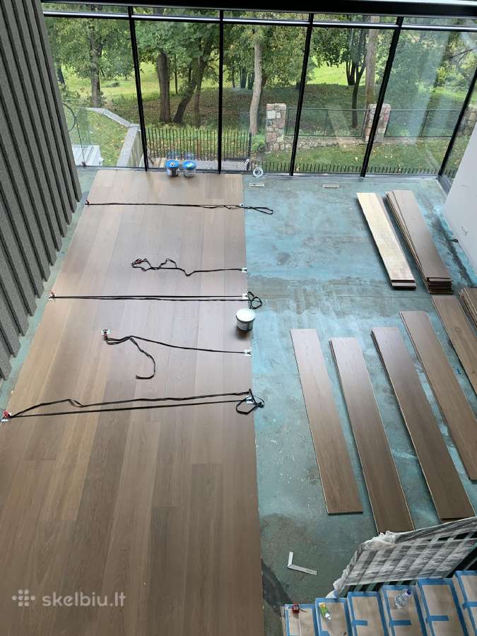 Medinio Parketo Klojimas – Šiauliai Ir Aplink - nuotraukos Nr. 20