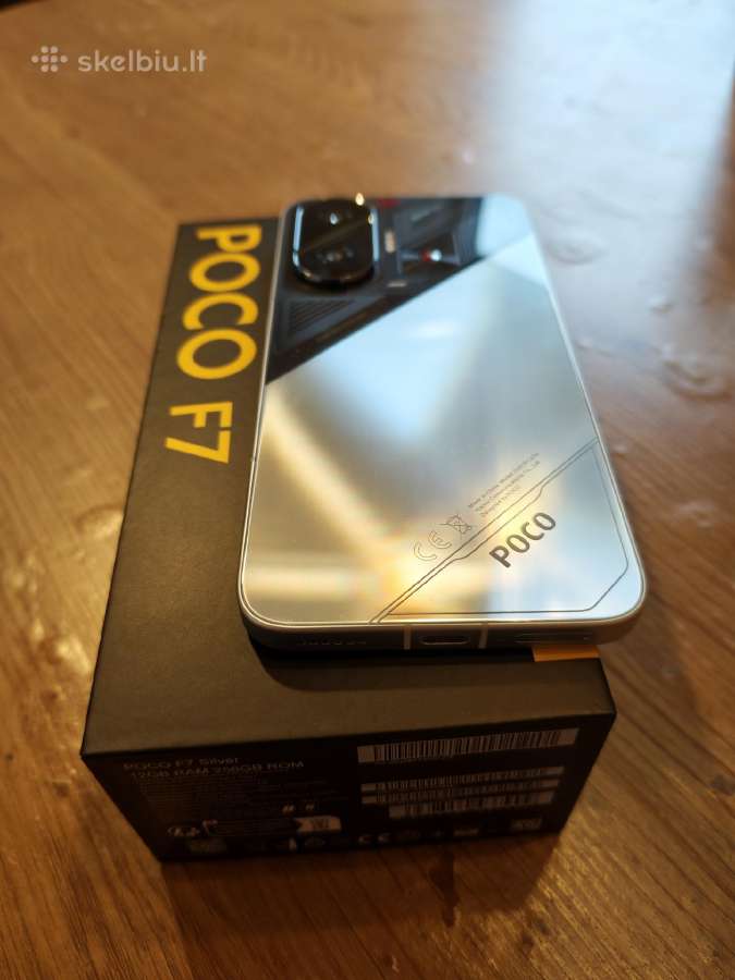 Poco F7 12/256gb Limited Edition (Baterija 98%) - nuotraukos Nr. 3